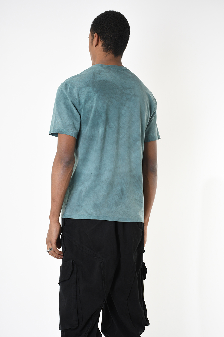 Футболка обычного кроя ручного окрашивания LH