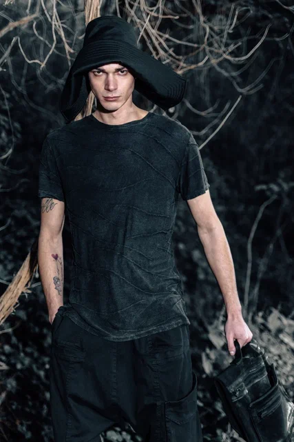 Футболка из жаккардового вискозного джерси LH