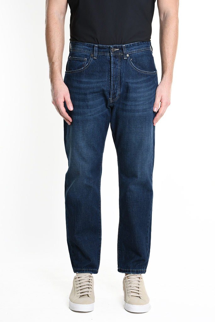 Джинсы комфортного кроя с застежкой на пуговицы Xagon