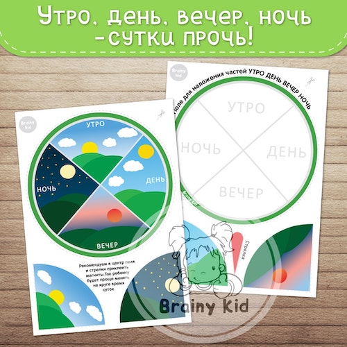 Утро, день, вечер, ночь - сутки прочь!