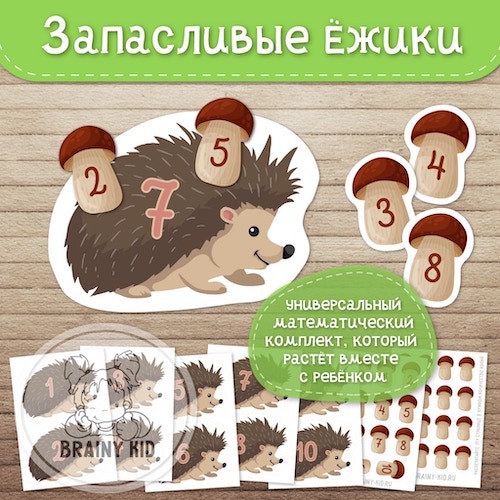 Запасливые ёжики