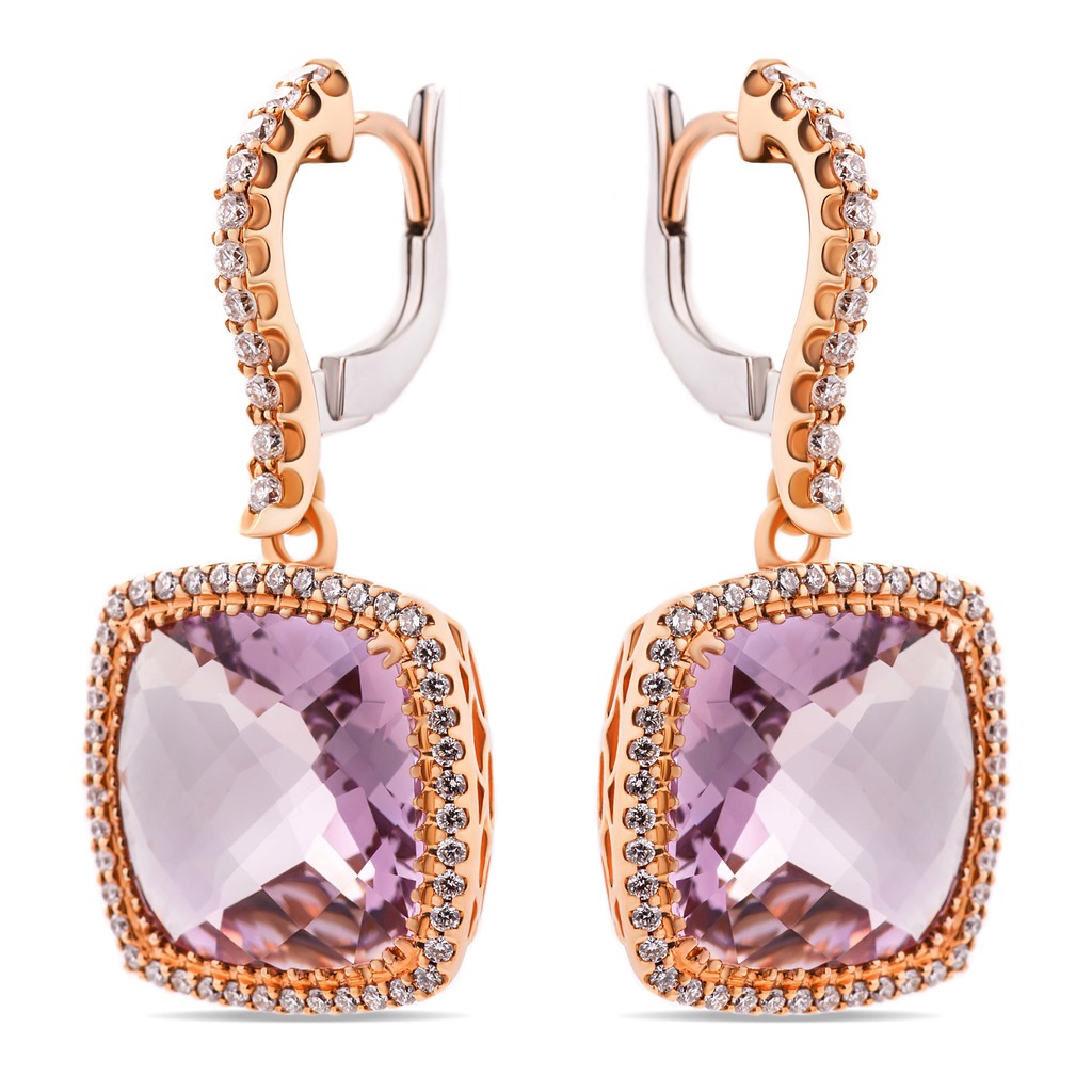 Серьги  Diamore