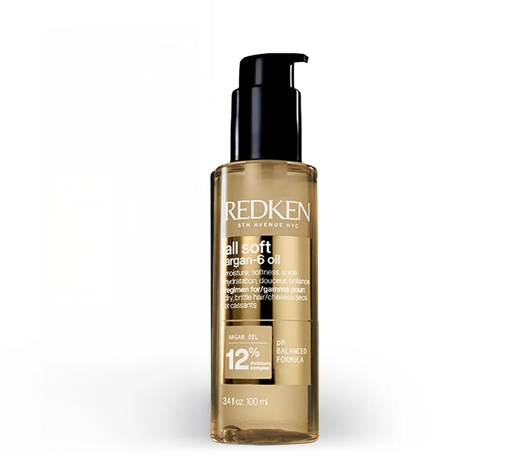 NEW! REDKEN Масло All Soft Argan-6  OIL 100мл