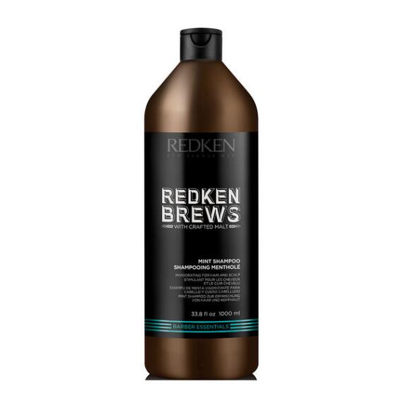 Шампунь  REDKEN Mint Clean Redken Brews 1Л тонизирующий с ментолом