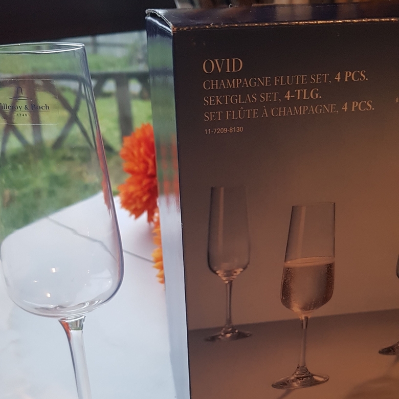 Бокалы для шампанского в наборе 4шт VILLEROY&BOCH