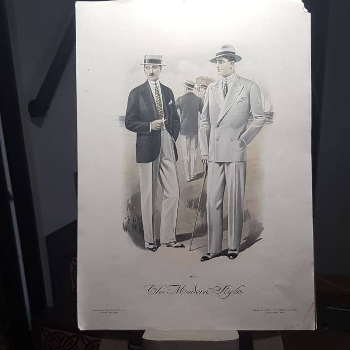 Комплект из трех гравюр «The Modern Style» 1928 г, 32х44