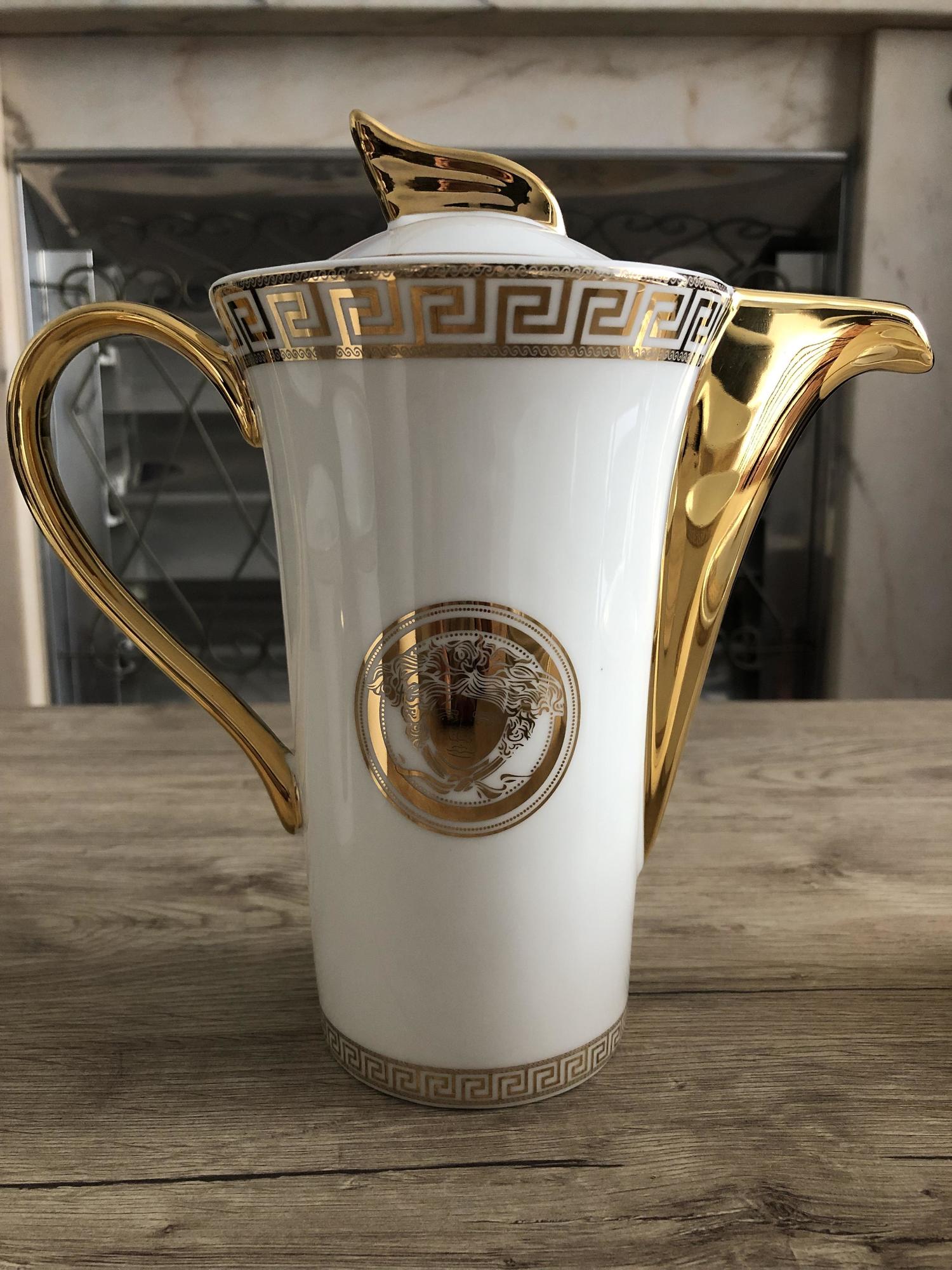 Кофейный сервиз VERSACE MEDUSA 14 предметов