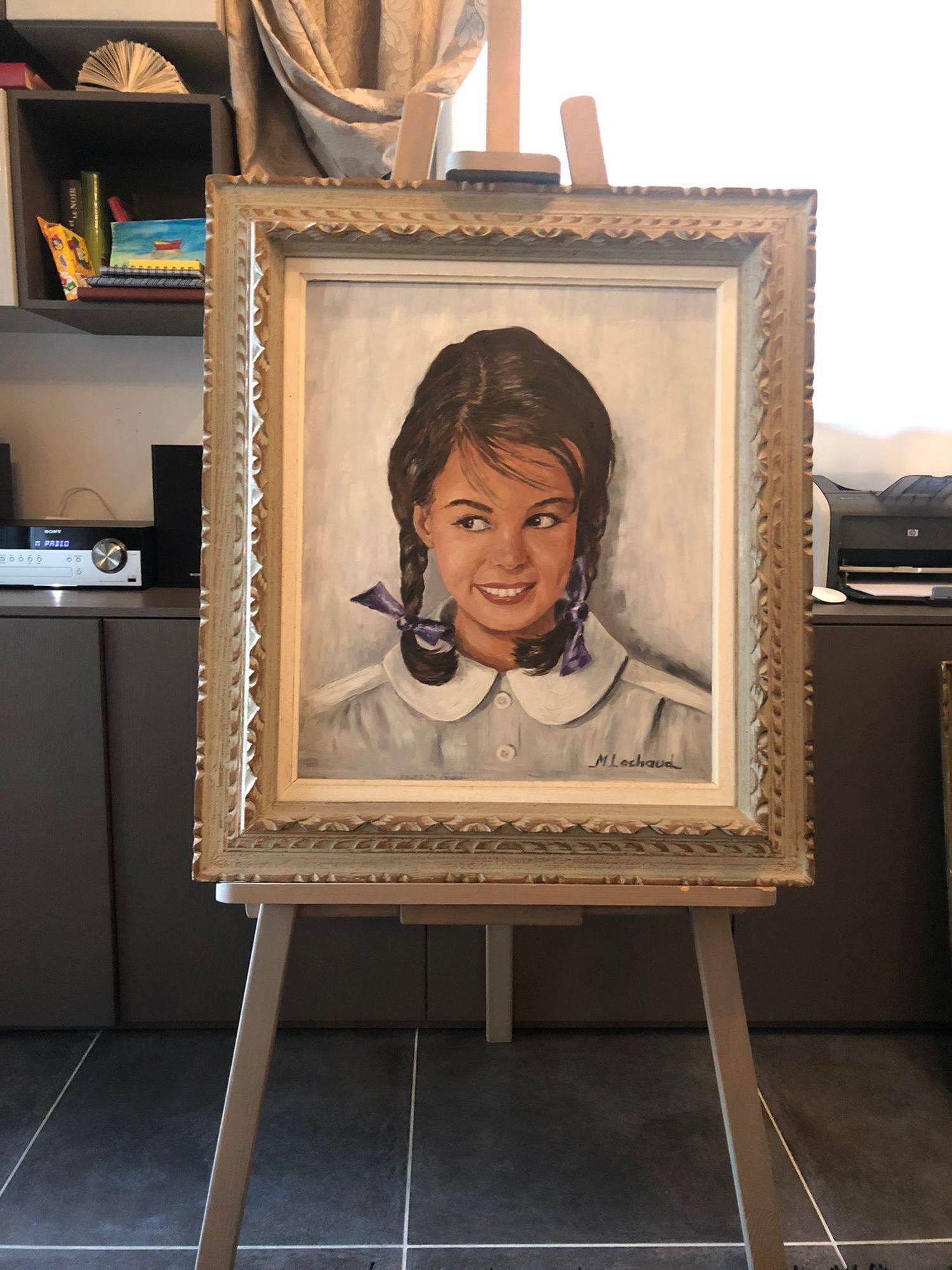 КАРТИНА "ДЕВОЧКА"/ "LA FILLE" ФРАНЦИЯ