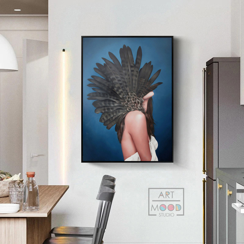 ПОСТЕР FEATHER WOMAN