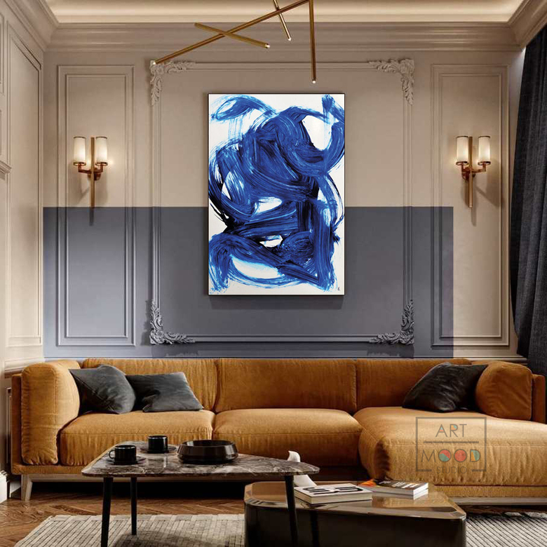 КАРТИНА ABSTRACT BLUE