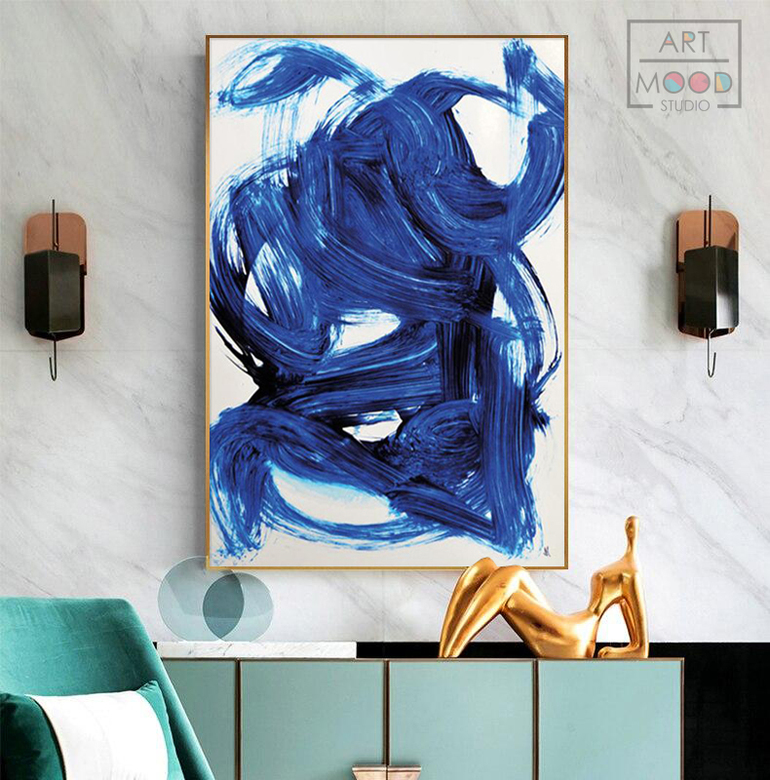КАРТИНА ABSTRACT BLUE