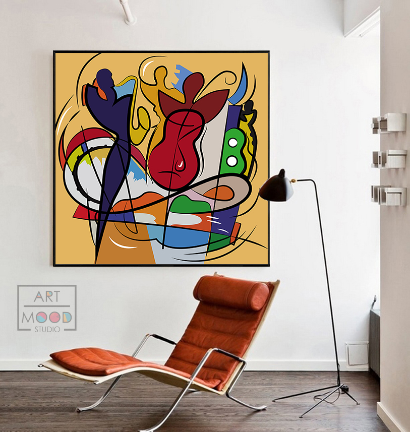 КАРТИНА MUSIC ABSTRACT 1