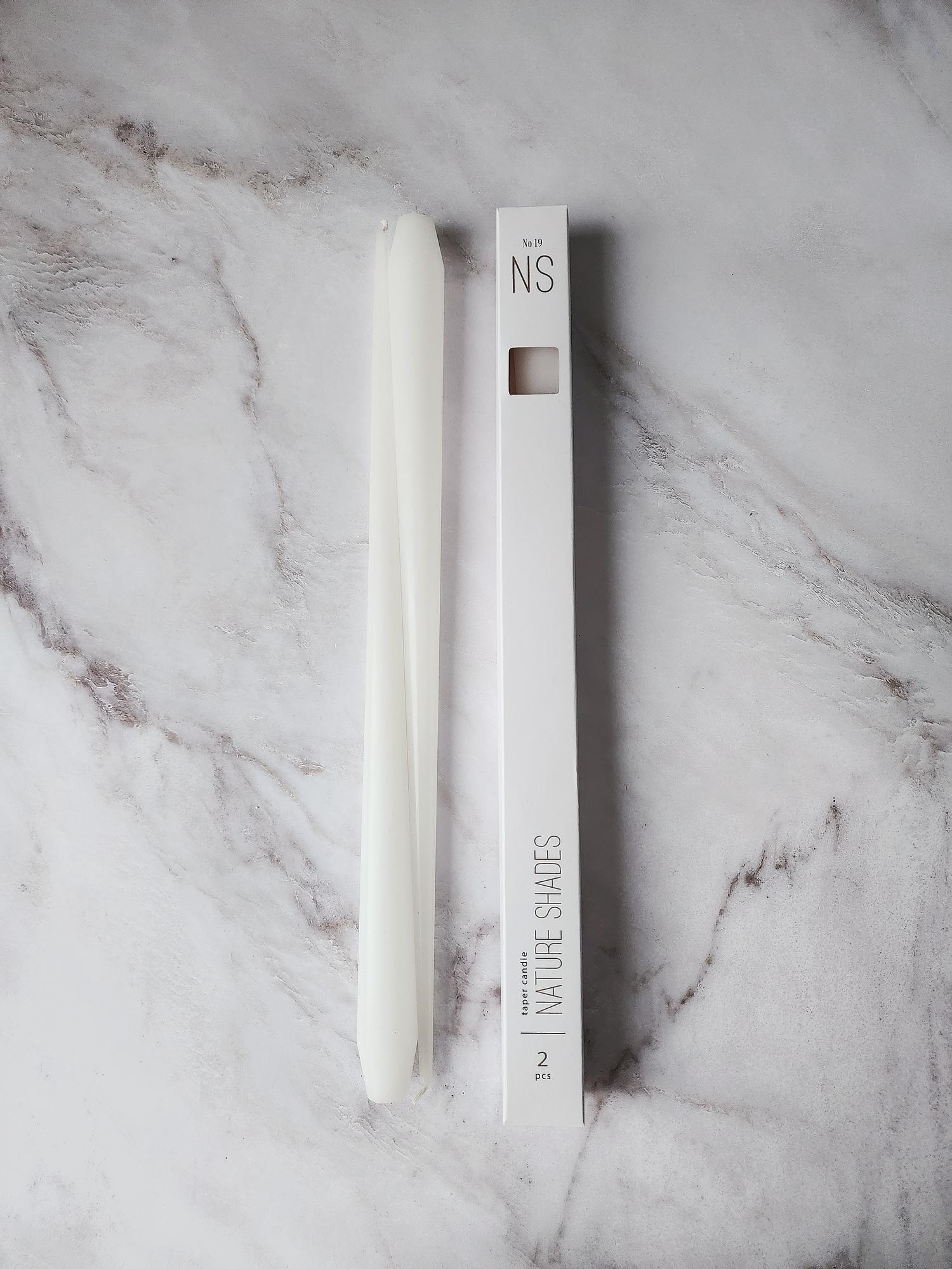 TAPER CANDLES SET 2 350mm