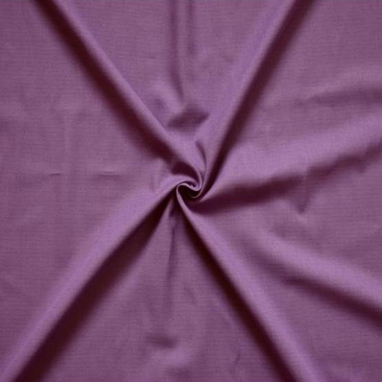 Ткань крашеная полульняная сиреневая