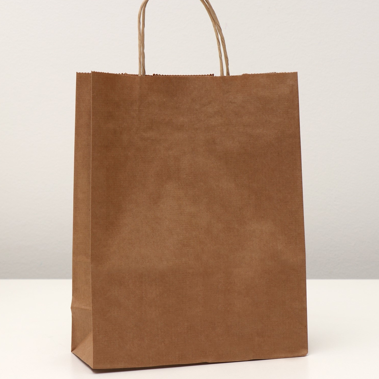 Пакет крафт без печати 25 х 11 х 32 см