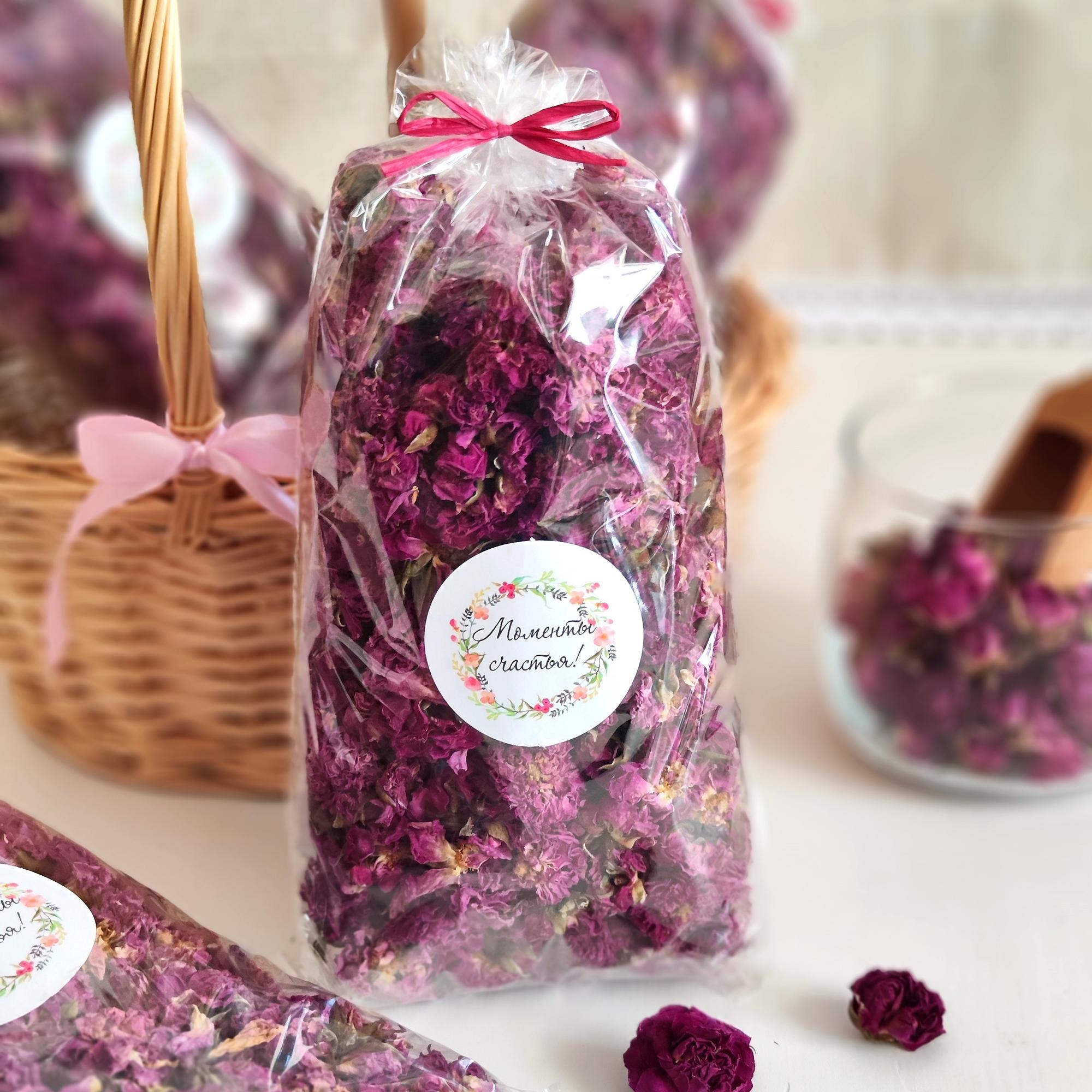 Роза эфиромасличная Крымской селекции, цветки 100 гр., серия Моменты счастья