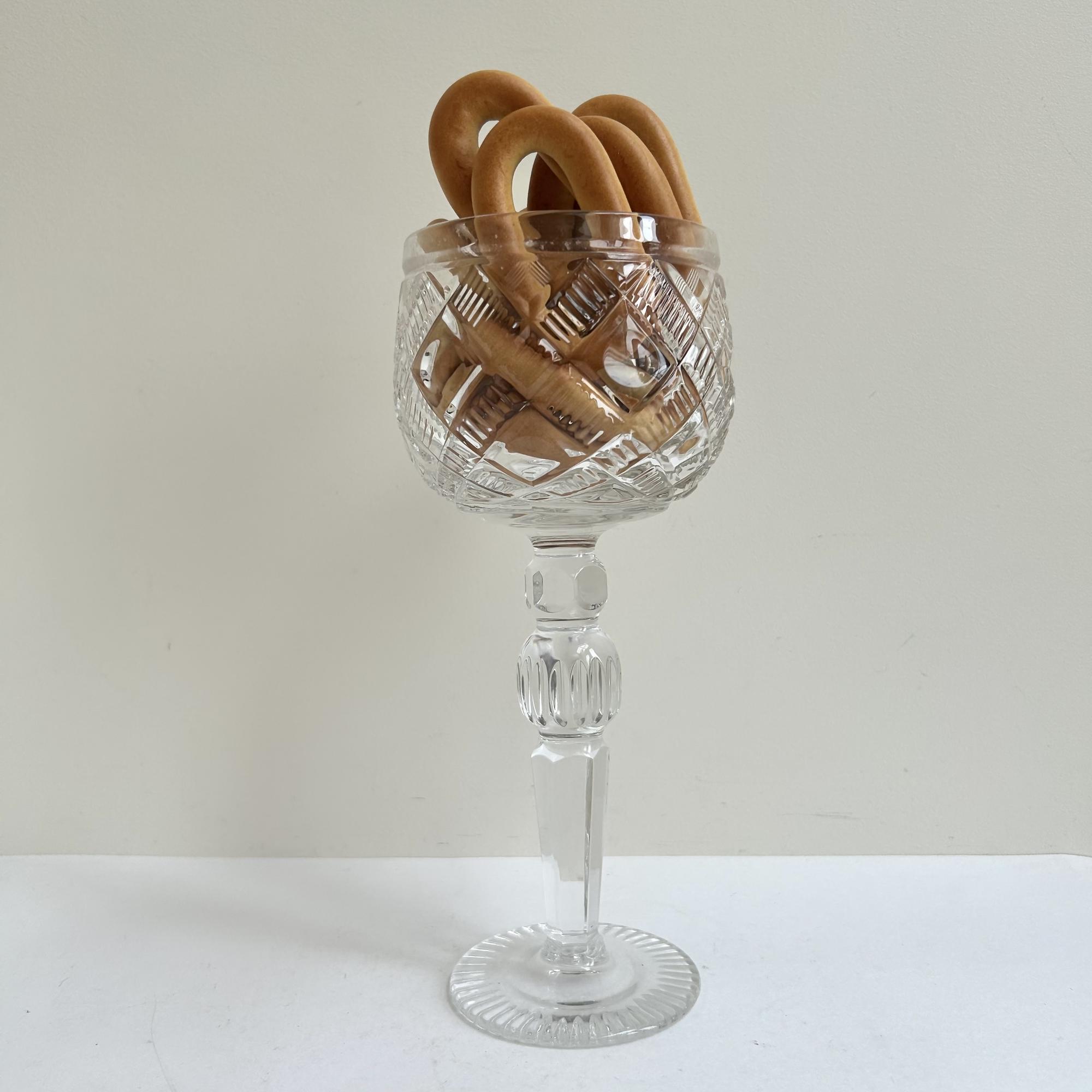 Хрустальная ваза/кубок