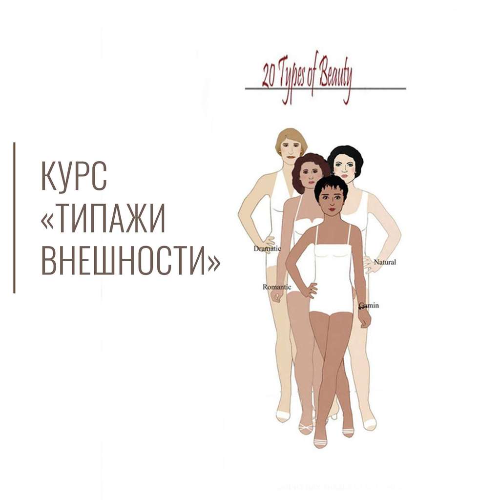 Предоплата за курс "Типажи внешности". Тариф профи