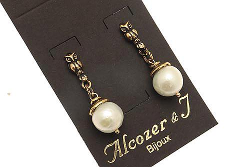 Серьги с жемчугом ALCOZER & J O48DG24