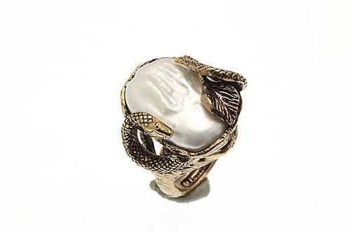 Кольцо с жемчугом ALCOZER & J A58LF24