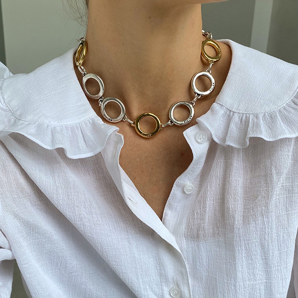 Колье CICLON 250807 DALIA ORO