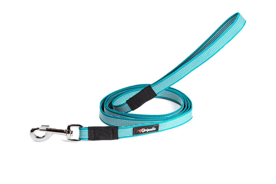 Поводок Gripalle бирюзовый 5 метров