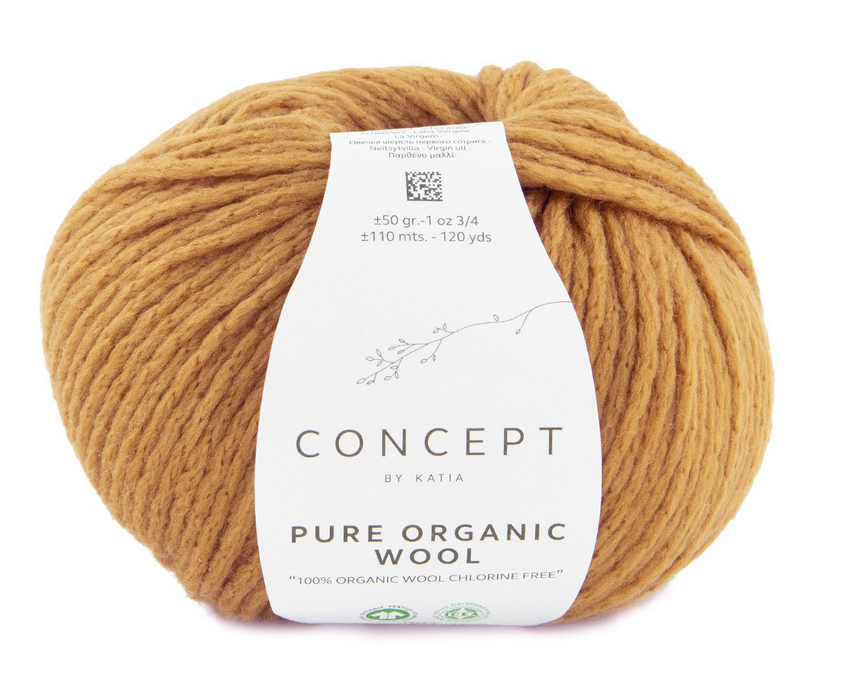 Pure organic wool