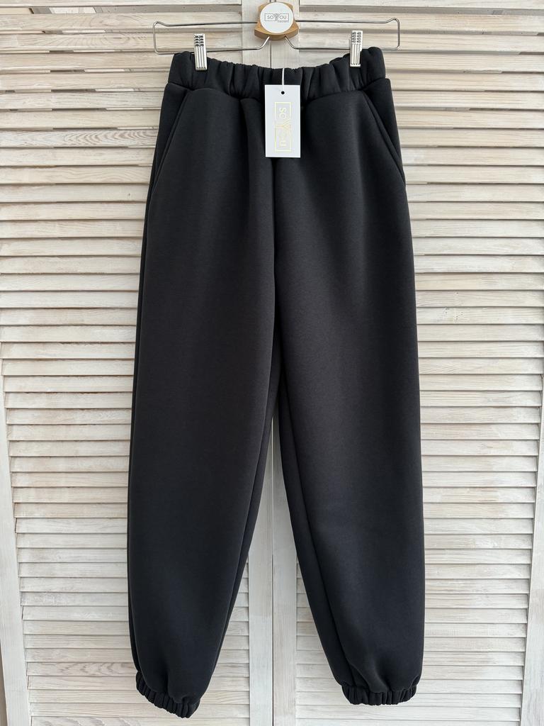 Брюки спортивные (темно-серые)