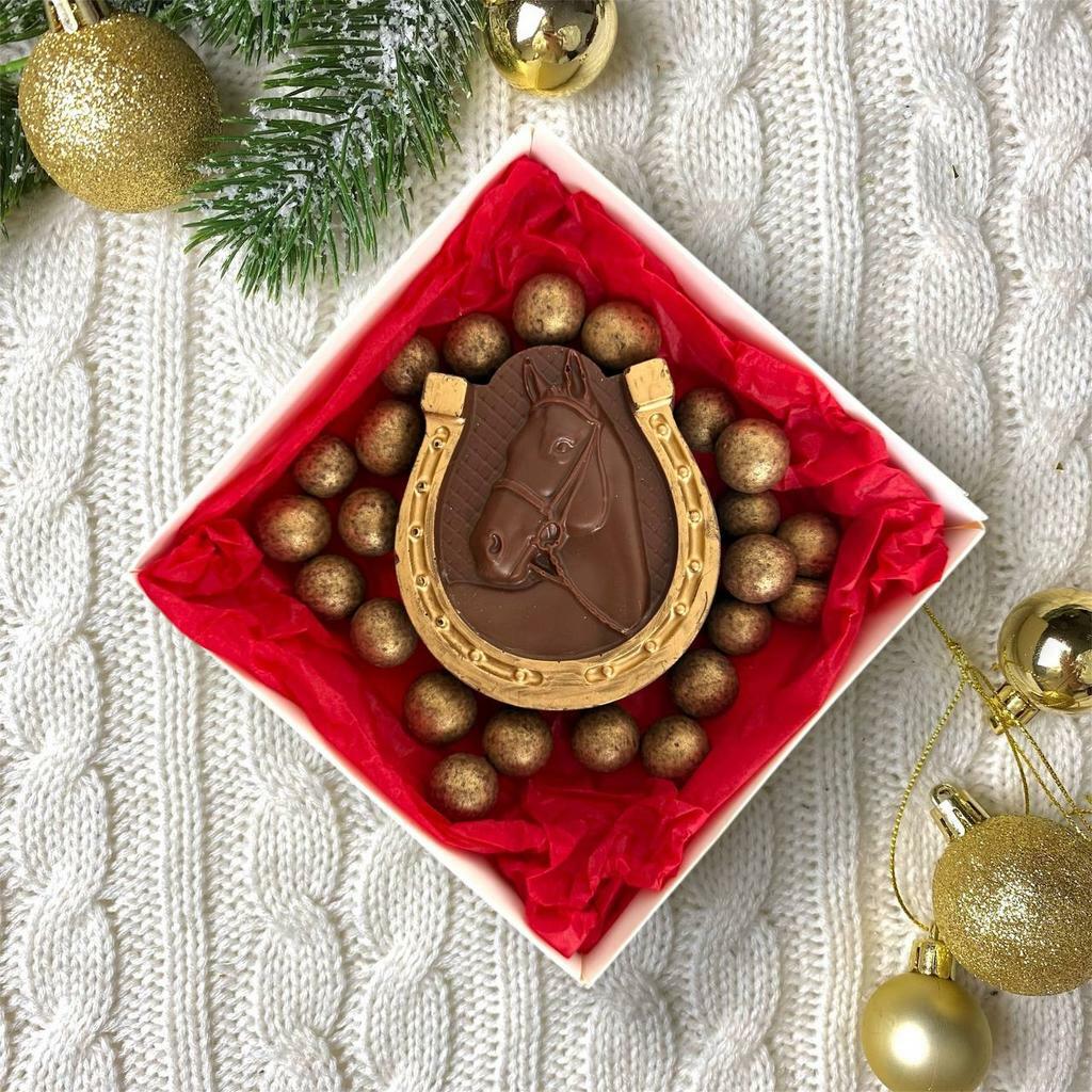 Фигурный шоколад "Подкова на удачу"