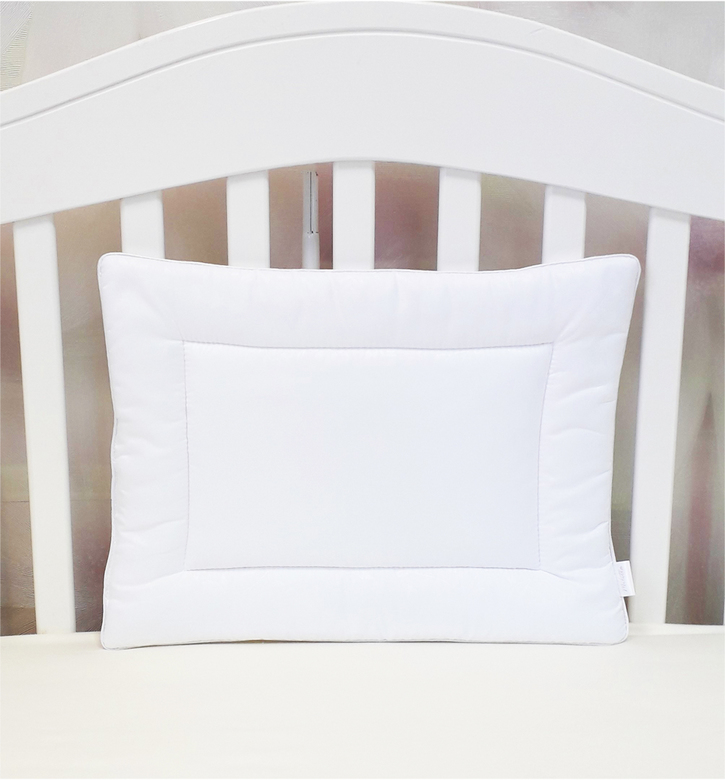 Подушка для новорожденного #262/2-мф 35х45 см цв.белый