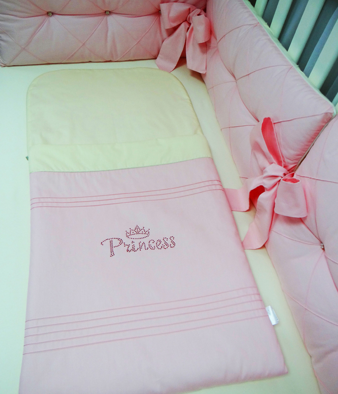 Спальный мешок #301-РВ-1 цв.розовый/ванильный