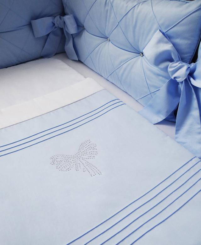 Спальный мешок #301-ГБ-1 цв.голубой/белый