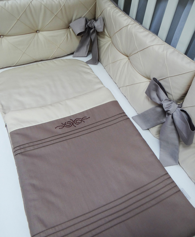 Спальный мешок #301-КсБ-3 цв.какао/св.бежевый