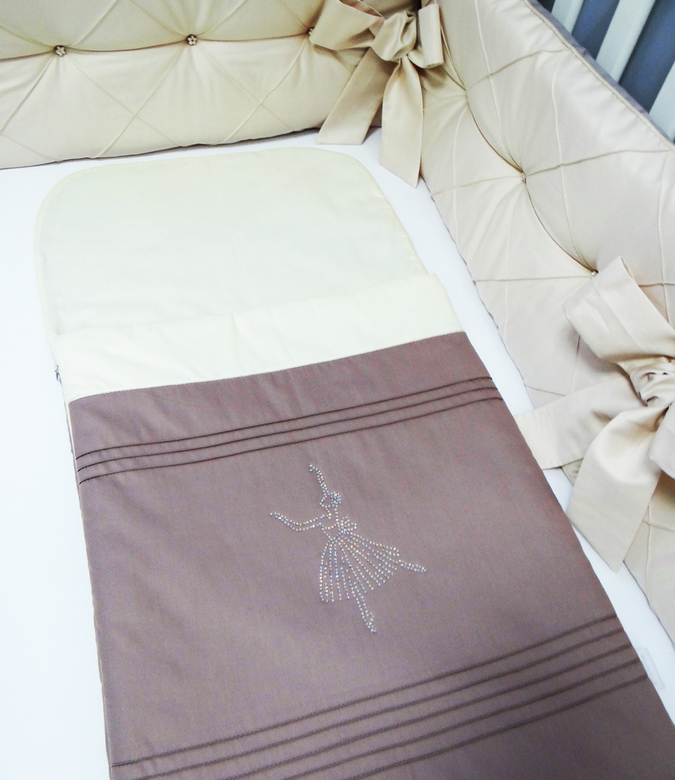 Спальный мешок #301-КВ-1 цв.какао/ванильный