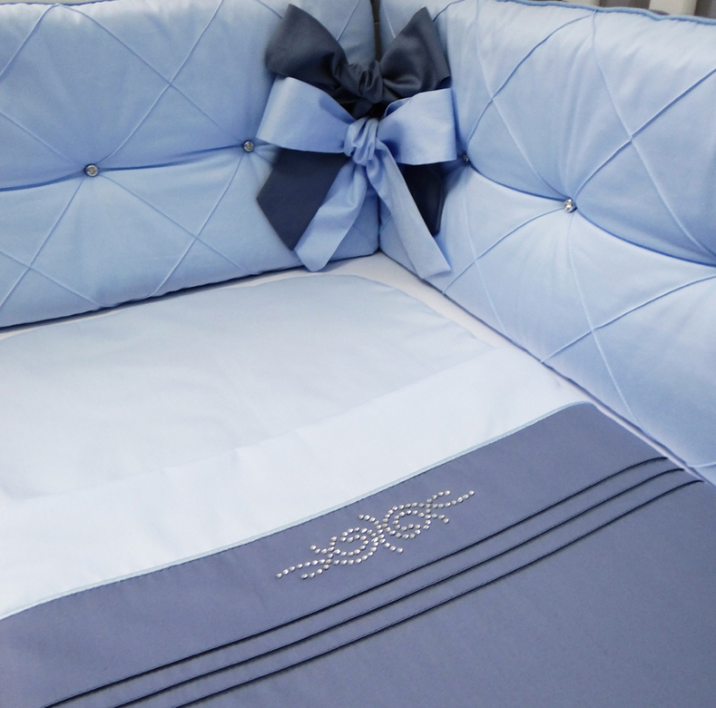 Спальный мешок #301-СинГ-1 цв.серо-синий/голубой