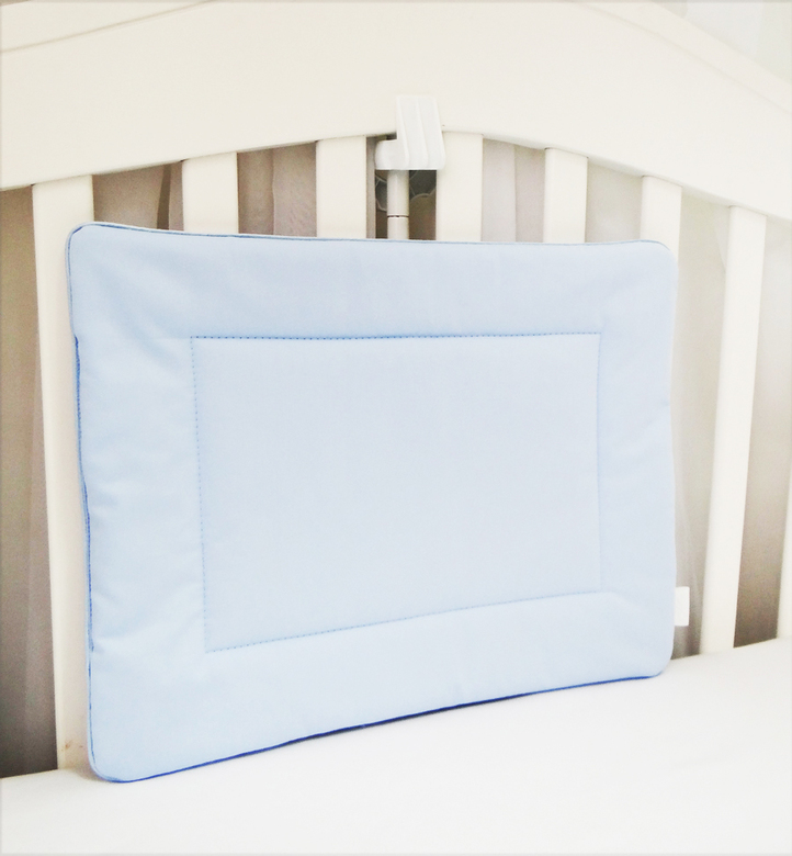 Подушка для новорожденного #262/3-c 35х45 см цв.голубой