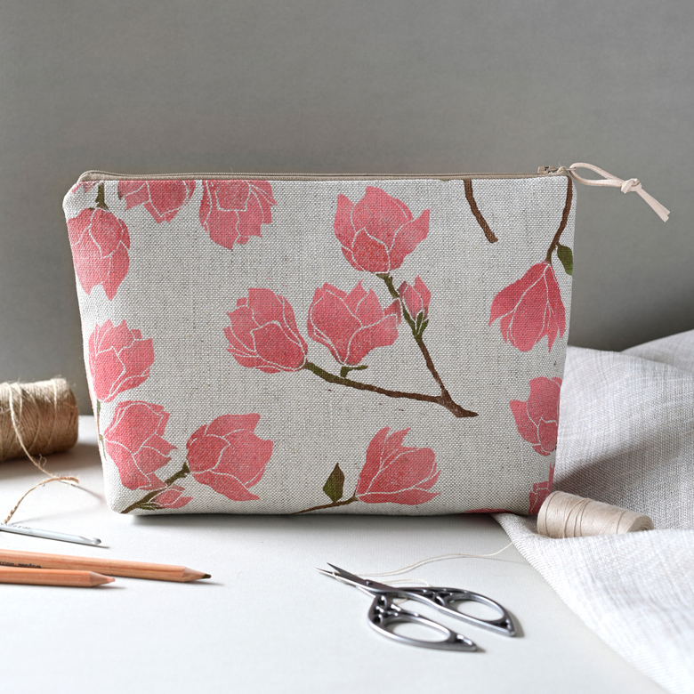 Project pouch "Magnolia"