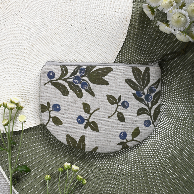 Coin pouch "Blueberries"
