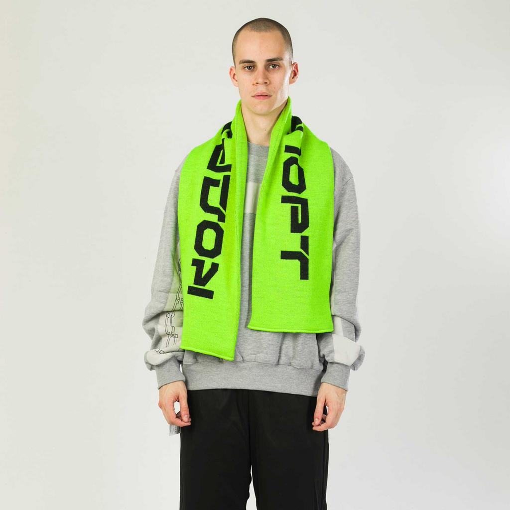 Шарф КОДРЭДСПОРТ Scarf Cyrillic Флюр Лимон