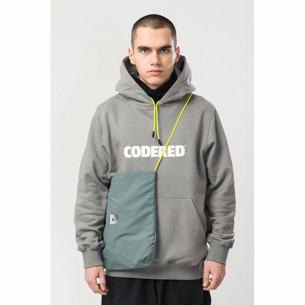 Сумка-авоська CODERED Tote Cord Серо-зелёный