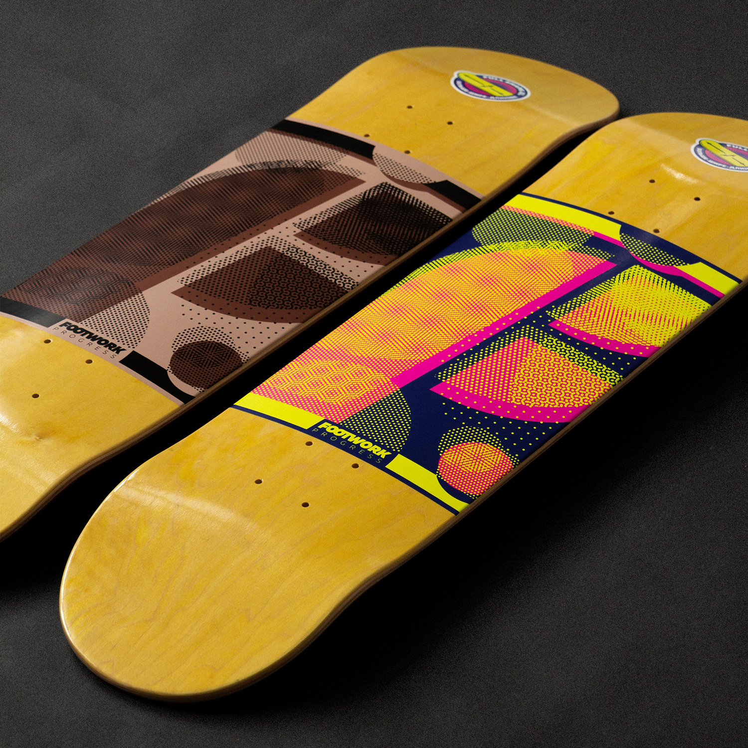 Дека Footwork Progress Fury Black Full Shape XL 8 x 32.125