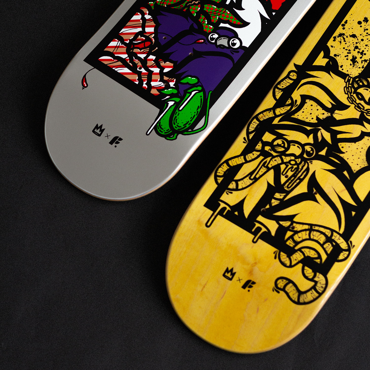 Дека Footwork Progress ACP Black Full Shape 8 x 31.5