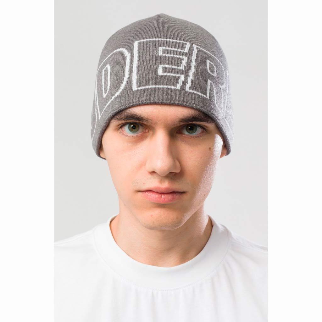 Шапка CODERED Лого Контур Серый
