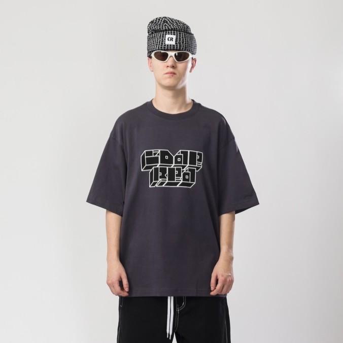 Футболка CODERED Over T Geom Серый тёмный