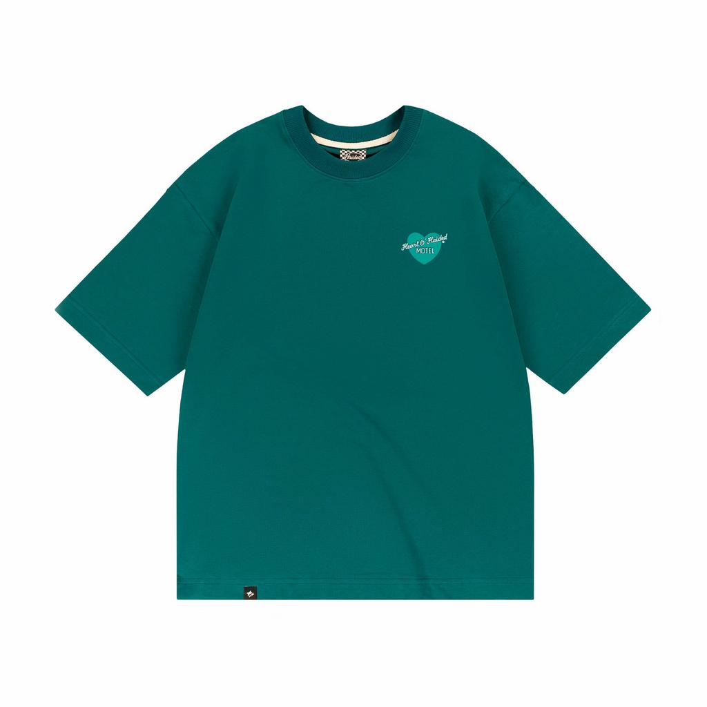 Футболка HAIDED HEART RLXD FIRM TEE fir.green