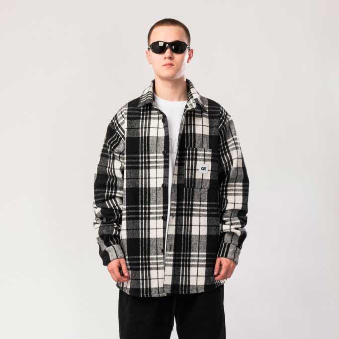 Рубашка CODERED Harbor Черный/Белый