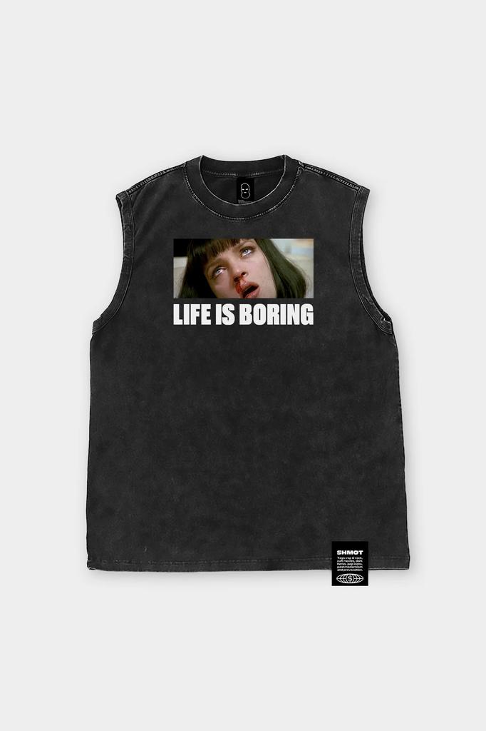 Майка SHMOT "UMA THURMAN", GARMENT DYE