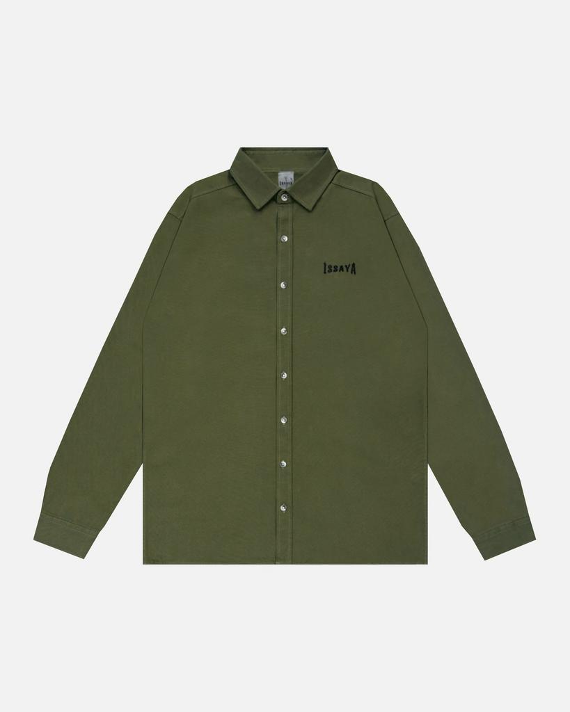 Рубашка ISSAYA Engraving Shirt Khaki