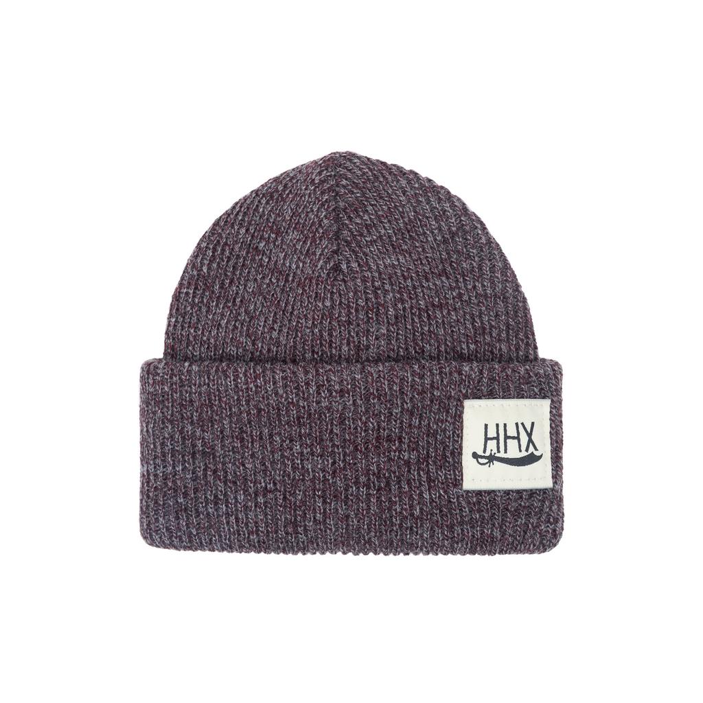 Шапка ННХ Фудзи бордово-серый