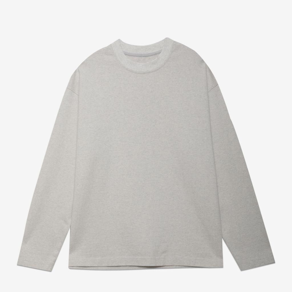 Лонгслив Меч LS HEAVY Melange Grey